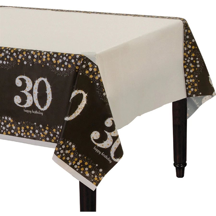 Amscan Sparkling Celebration Plastic Table Cover – 54" X 102", Multicolor Party Decor - View #10