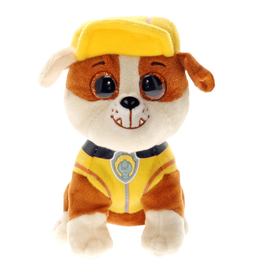 Plush beanie babies 8in Rubble Paw Patrol