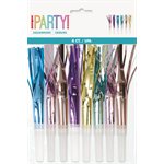 Pastel metallic blowouts 8pcs