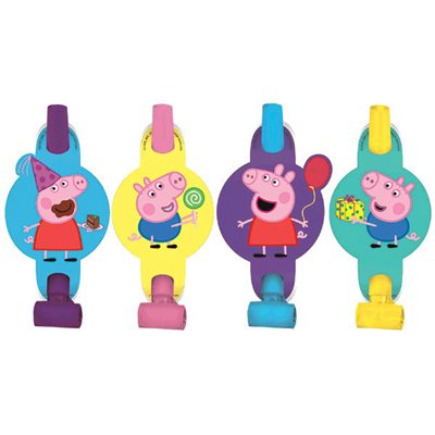 Peppa Pig blowouts 8pcs