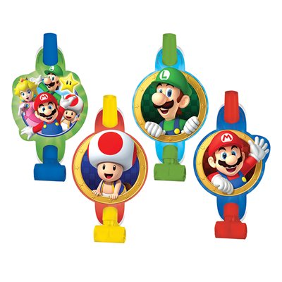 8 mirlitons Super Mario