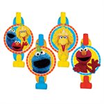 8 mirlitons Sesame Street