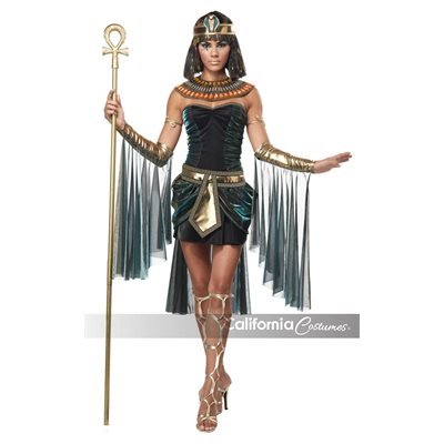 Costume Reine Égyptienne W Widmann Milano - Robe Pharaon Déesse Élégante Pour Carnaval Et Fêtes