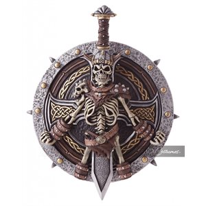 Bouclier 18po & épée de seigneur viking