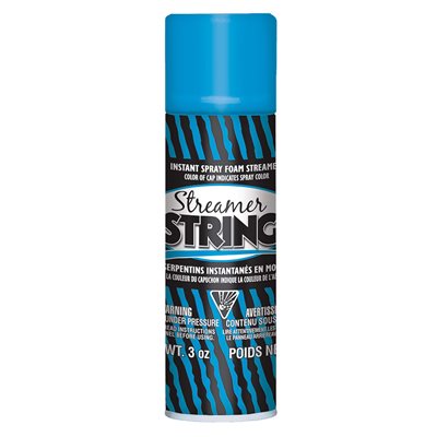 Serpentin en mousse bleu 3oz