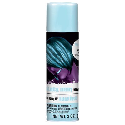 Fixatif lumière noir pour cheveux 3oz