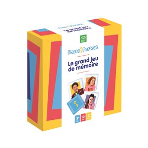 Passe-Partout the big memory french game