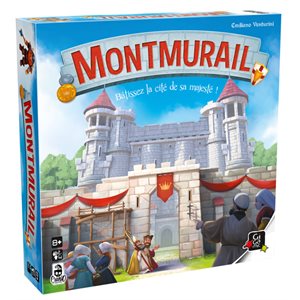 Jeu de société français Montmurail bâtissez la cité de sa majesté!