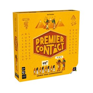 Jeu de société français Premier Contact saurez-vous communiquer?