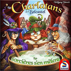 Jeu de société français Les sorcières s'en mêlent Schmidt