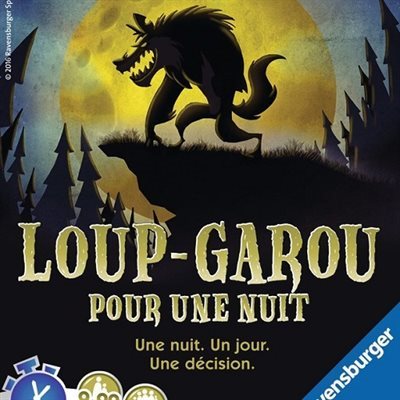 Ravensburger Loup Garou Pour Une Nuit French Card Game Ravensburger Loup Garou Pour Une Nuit French Card Game