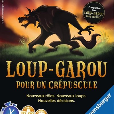 Ravensburger Loup Garou Pour Un Crepuscule French Card Game Ravensburger Loup Garou Pour Un Crepuscule French Card Game