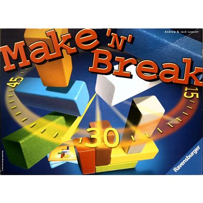 Ravensburger Make N Break english card game