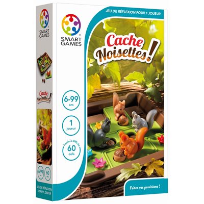 Jeu de réflexion français cache-noisettes! Smart Games Jeu de réflexion français cache-noisettes! Smart Games