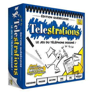 Jeu de société français Téléstrations édition québécoise