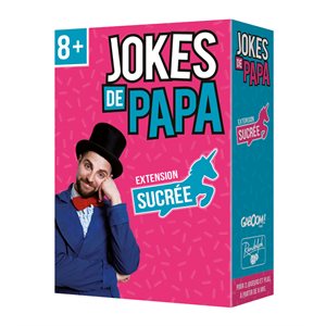 Jeu de société français Jokes de papa extension sucrée