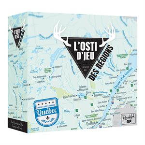 Jeu de société français L'osti d'jeu des régions L'intégrale