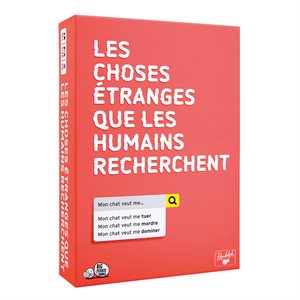 Jeu de société français Les choses étranges que les humains recherchent