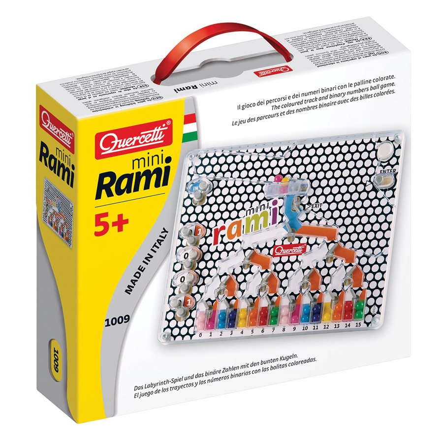 Jeu de rami mini bilingue Quercetti