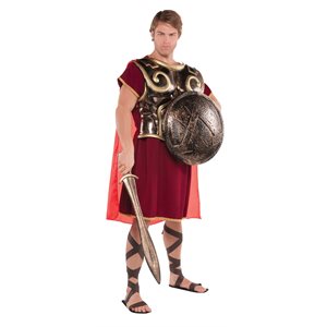 Armure spartiate & cape attachée