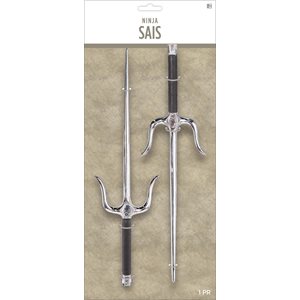 2 sais de ninja 14.5po