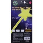 Baguette magique lumineuse 10po couleurs asst